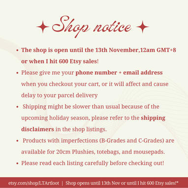 Shop Notice